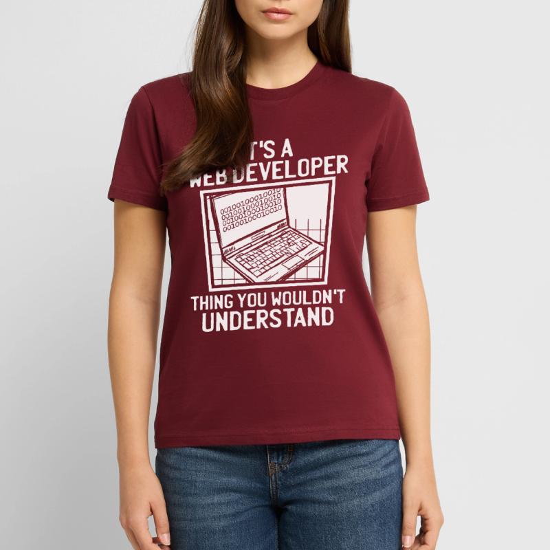 Web Developer Web Developer Stanley/Stella CRAFTER Unisex Organic T-Shirt