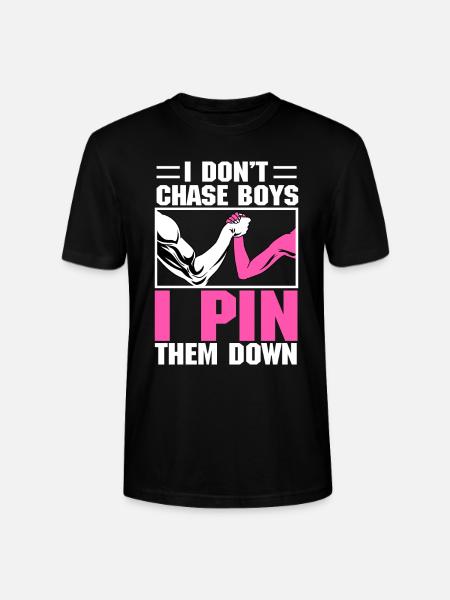 Arm wrestling arm wrestler - Stanley Stella CRAFTER unisex økologisk-T-shirt - sort