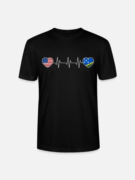 Solomon Islands - Stanley/Stella CRAFTER Unisex Organic T-Shirt - black