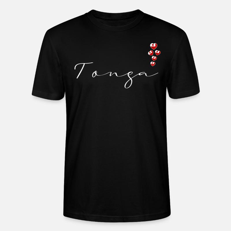 Tonga - Stanley/Stella Unisex Bio-T-Shirt CRAFTER - Schwarz