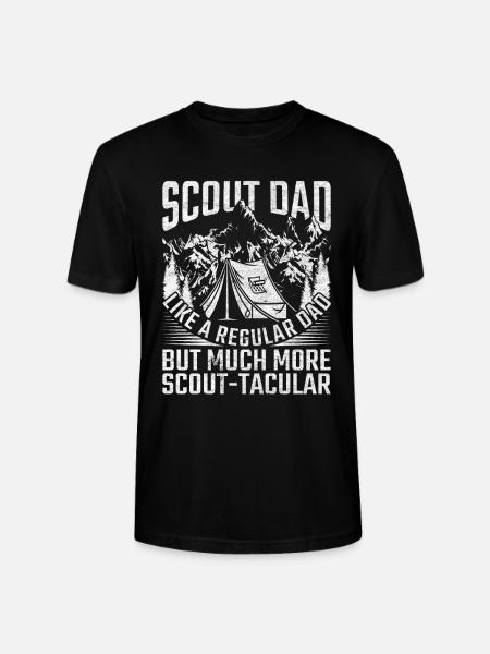Pfadfinderführer Pfadfinder Vater - Stanley/Stella Unisex Bio-T-Shirt CRAFTER - Schwarz