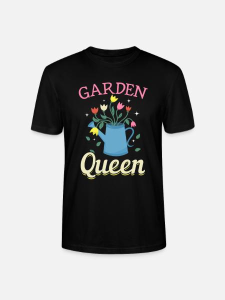 Garden Queen - Garden lovers - Stanley/Stella CRAFTER Unisex Organic T-Shirt - black