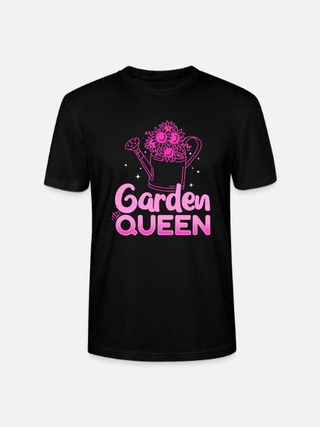 Garden Queen - Garden lovers - Stanley/Stella CRAFTER Unisex Organic T-Shirt - black
