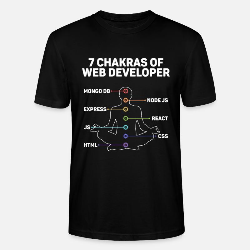 Web-entwickler Website-entwicklung - Stanley/Stella Unisex Bio-T-Shirt CRAFTER - Schwarz