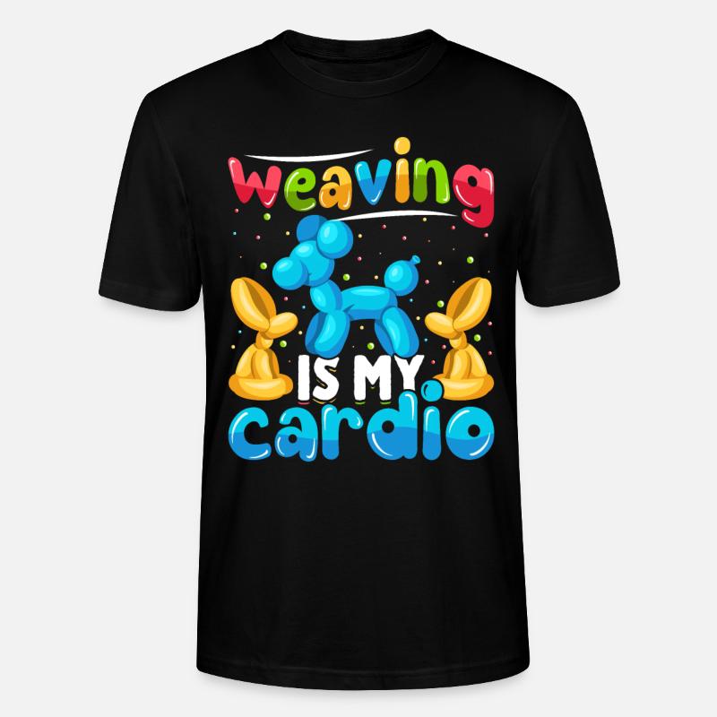 Conception de ballon de fête - T-shirt bio CRAFTER Stanley Stella Unisexe - noir