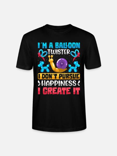 Conception de ballon de fête - T-shirt bio CRAFTER Stanley Stella Unisexe - noir