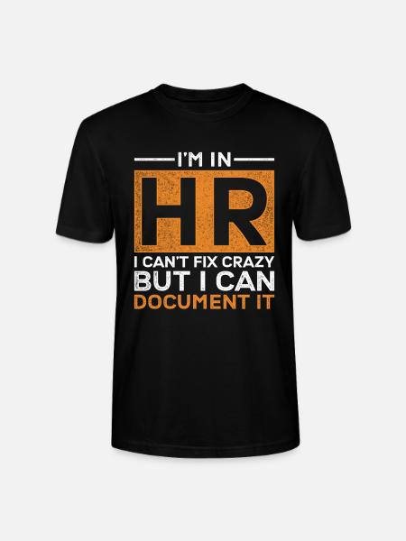 HR Manager Personalmanager - Stanley/Stella Unisex Bio-T-Shirt CRAFTER - Schwarz