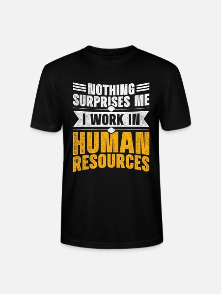 HR Manager Personalmanager - Stanley/Stella Unisex Bio-T-Shirt CRAFTER - Schwarz