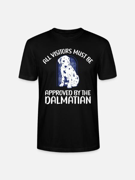 Gifts for Dalmatian Lovers - Stanley/Stella CRAFTER Unisex Organic T-Shirt - black