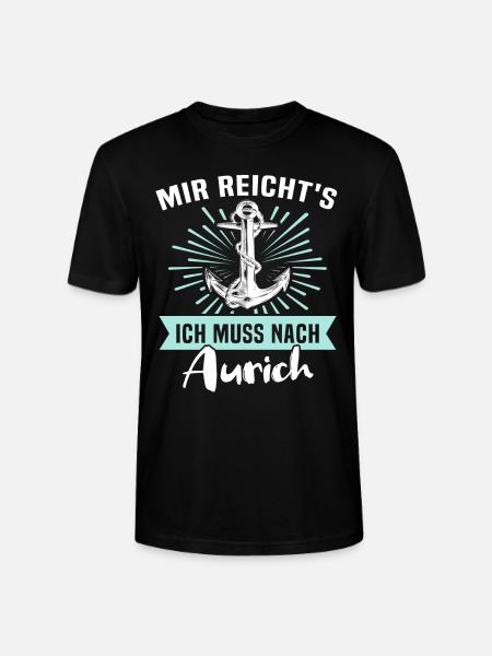 Aurich Sprüche - Stanley/Stella Unisex Bio-T-Shirt CRAFTER - Schwarz