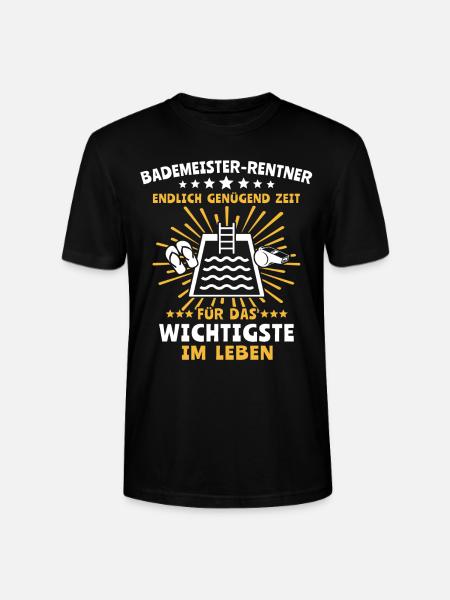 Schwimmmeister - Stanley/Stella Unisex Bio-T-Shirt CRAFTER - Schwarz