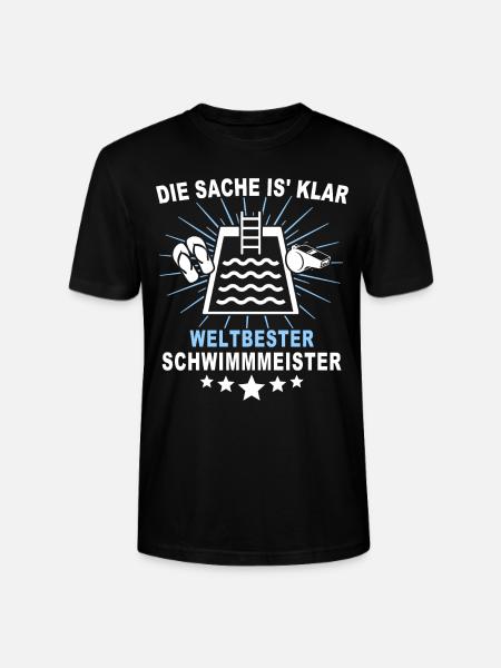 Schwimmmeister - Stanley/Stella Unisex Bio-T-Shirt CRAFTER - Schwarz