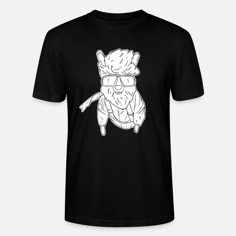 Indoor Skydiving - Stanley/Stella Unisex Bio-T-Shirt CRAFTER - Schwarz