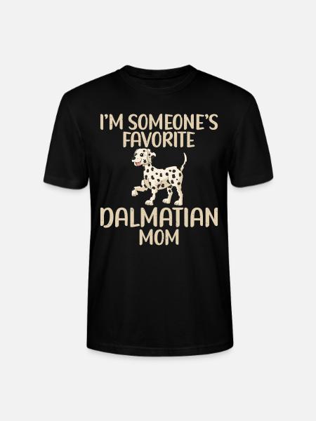 Gifts for Dalmatian Lovers - Stanley/Stella CRAFTER Unisex Organic T-Shirt - black
