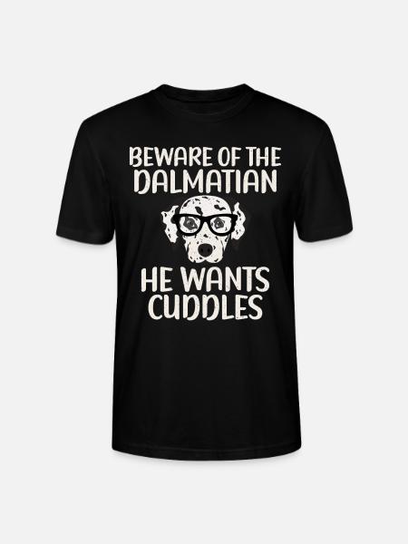 Gifts for Dalmatian Lovers - Stanley/Stella Unisex Bio-T-Shirt CRAFTER - Schwarz