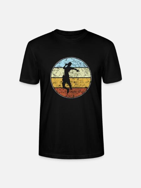 Tennis Rétro - T-shirt bio CRAFTER Stanley Stella Unisexe - noir