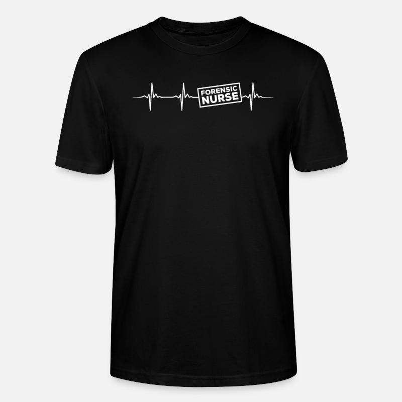 Forensischer Krankenschwester - Stanley/Stella Unisex Bio-T-Shirt CRAFTER - Schwarz