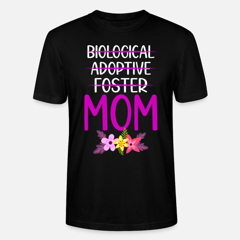 Stiefmutter - Stanley/Stella Unisex Bio-T-Shirt CRAFTER - Schwarz