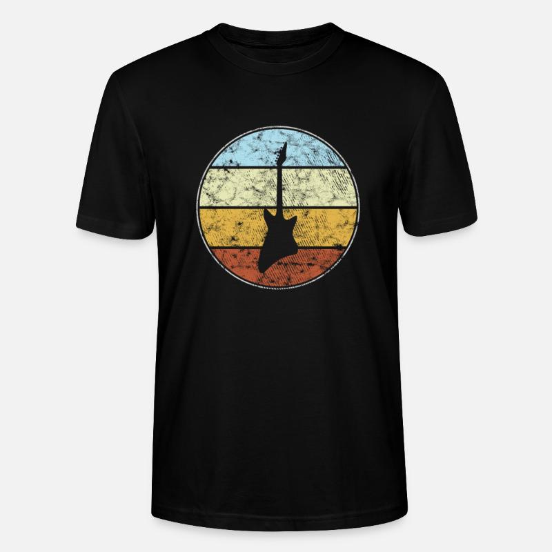 Rock Retro - Stanley/Stella Unisex Bio-T-Shirt CRAFTER - Schwarz