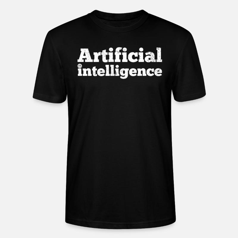 Artificial Intelligence - Stanley/Stella Unisex Bio-T-Shirt CRAFTER - Schwarz