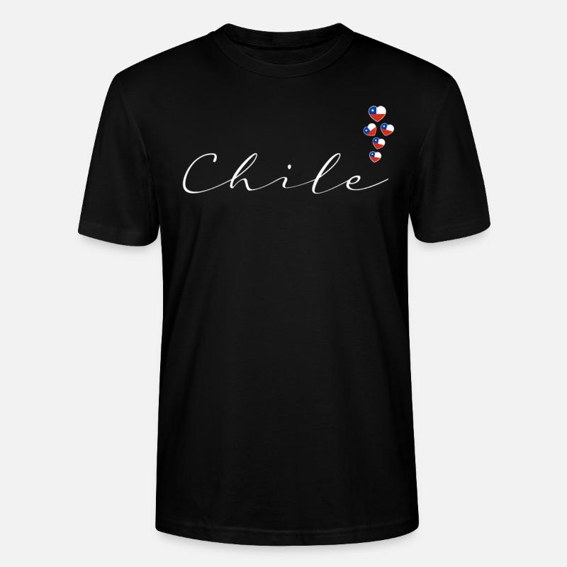 Chile - Stanley/Stella Unisex Bio-T-Shirt CRAFTER - Schwarz