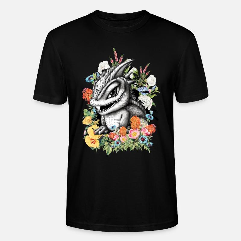 Dragon - T-shirt bio CRAFTER Stanley Stella Unisexe - noir