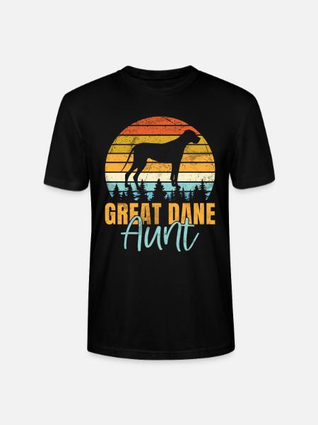 Great Dane Gifts - Stanley/Stella CRAFTER Unisex Organic T-Shirt - black