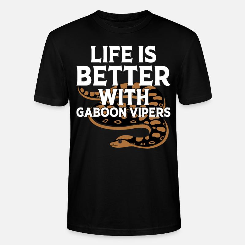 Propriétaires de serpents - T-shirt bio CRAFTER Stanley Stella Unisexe - noir