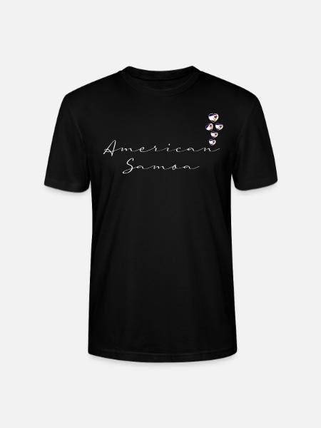 American Samoa - Stanley/Stella CRAFTER Unisex Organic T-Shirt - black