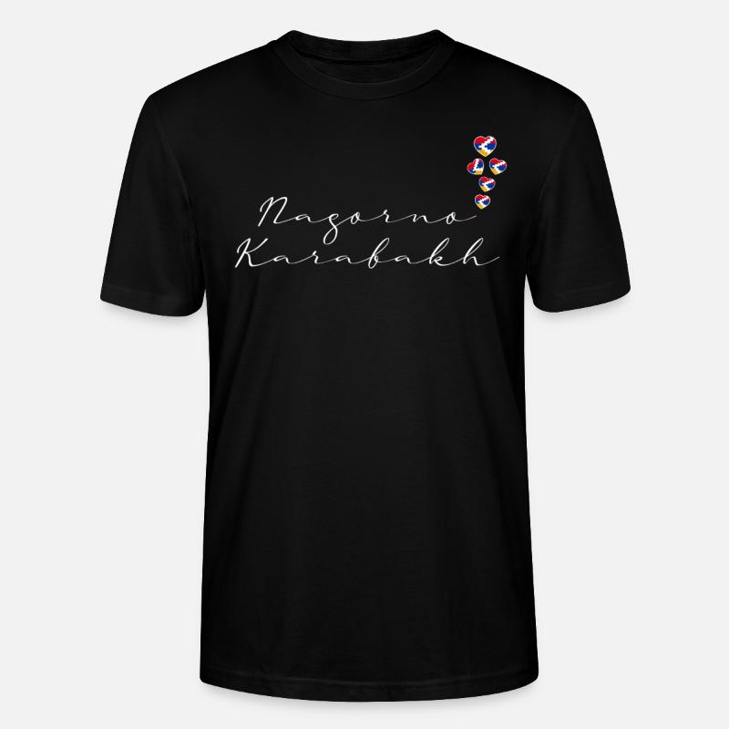 Bergkarabach - Stanley/Stella Unisex Bio-T-Shirt CRAFTER - Schwarz