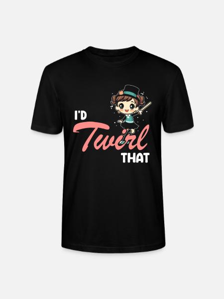 Stocktanz Design für Stabtänzerin - Stanley/Stella Unisex Bio-T-Shirt CRAFTER - Schwarz