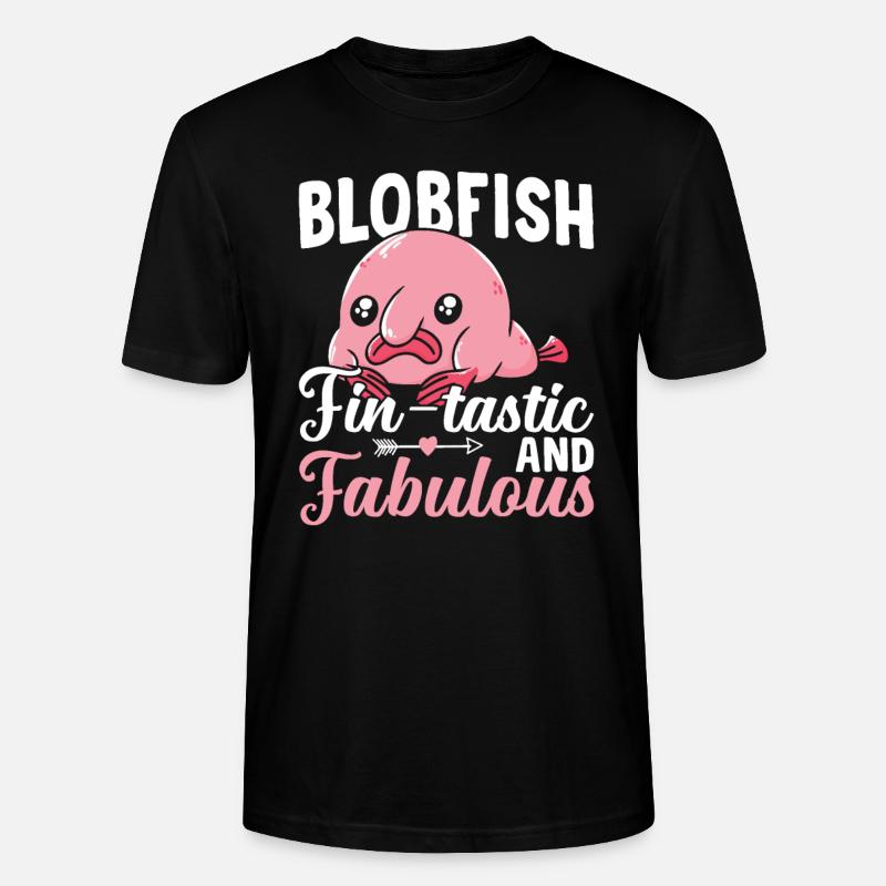 Fin Tactic Blobfish Propriétaire - T-shirt bio CRAFTER Stanley Stella Unisexe - noir
