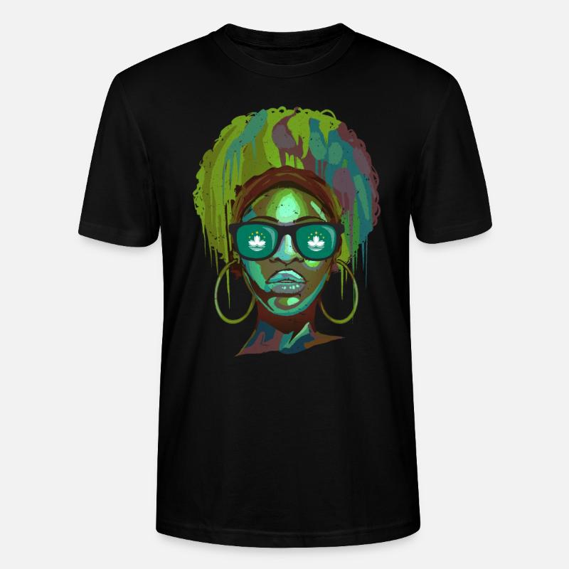 Macao - T-shirt bio CRAFTER Stanley Stella Unisexe - noir