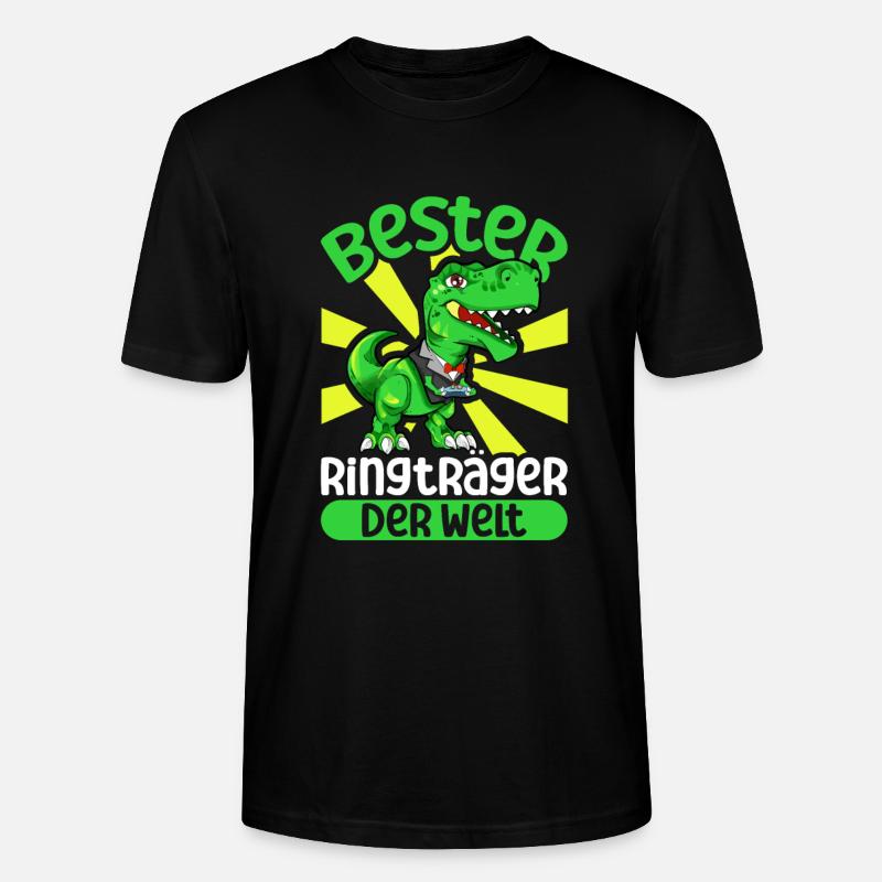 Bester Ringträger der Welt - Stanley/Stella Unisex Bio-T-Shirt CRAFTER - Schwarz
