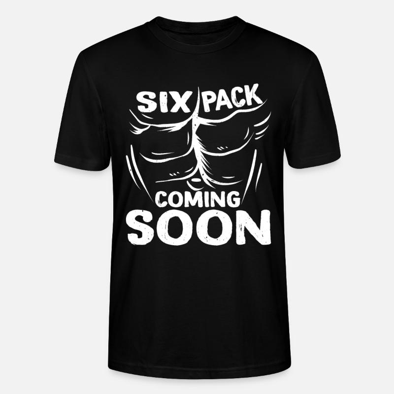 Six Pack Coming Soon 54 - Stanley/Stella Unisex Bio-T-Shirt CRAFTER - Schwarz
