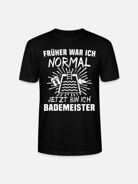 Bademeister - Stanley/Stella Unisex Bio-T-Shirt CRAFTER - Schwarz