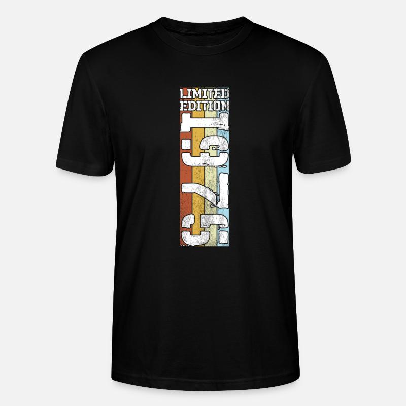 Édition limitée 1975 - T-shirt bio CRAFTER Stanley Stella Unisexe - noir