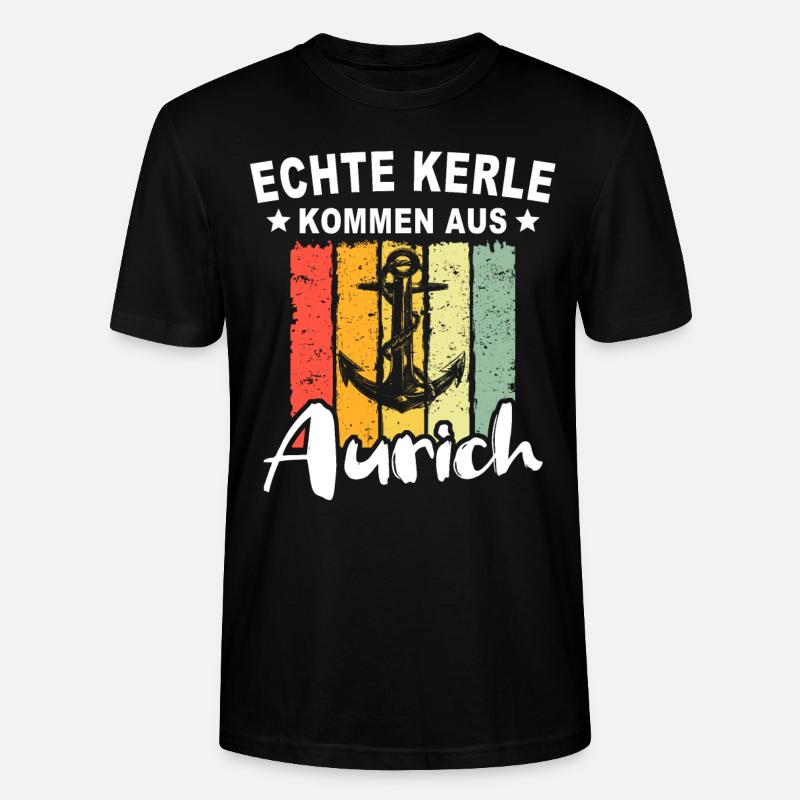 Aurich Sprüche - Stanley/Stella Unisex Bio-T-Shirt CRAFTER - Schwarz