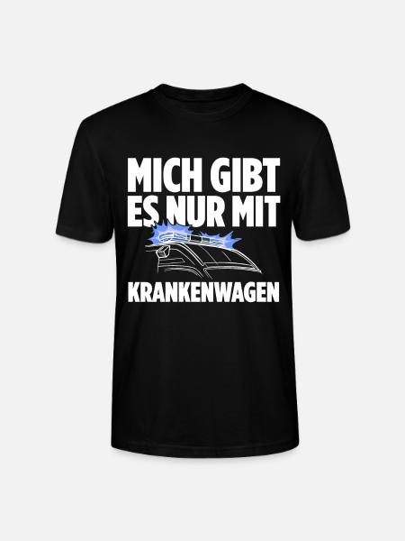 Krankenwagenfahrer Notfallfahrer Patiententranspor - Stanley/Stella Unisex Bio-T-Shirt CRAFTER - Schwarz