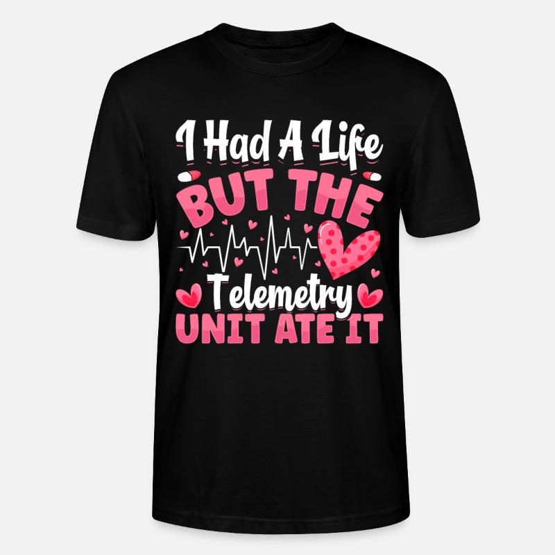 Nursing Assistant Design - Stanley/Stella CRAFTER Unisex Organic T-Shirt - black