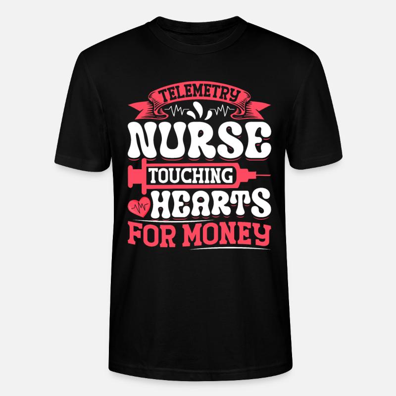 Nursing Assistent Design - Stanley/Stella Unisex Bio-T-Shirt CRAFTER - Schwarz