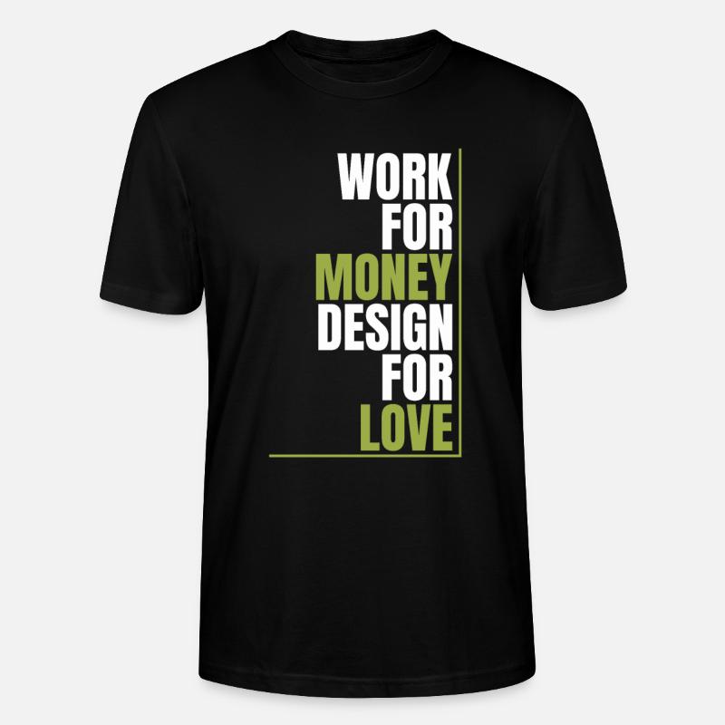 Web Entwickler Webdeveloper Liebe - Stanley/Stella Unisex Bio-T-Shirt CRAFTER - Schwarz