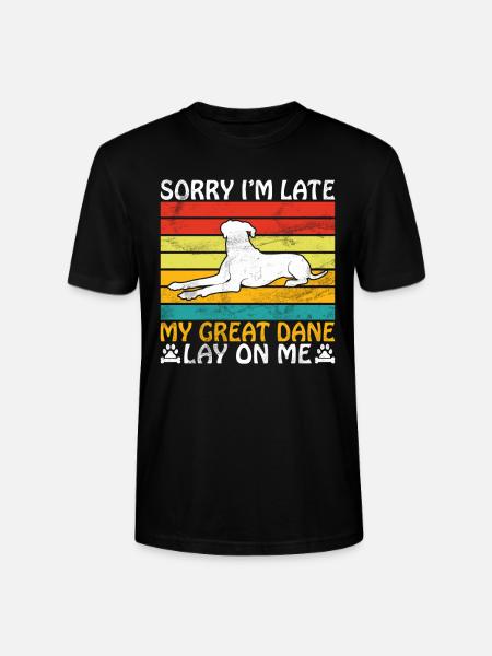 Great Dane Gifts - Stanley/Stella CRAFTER Unisex Organic T-Shirt - black