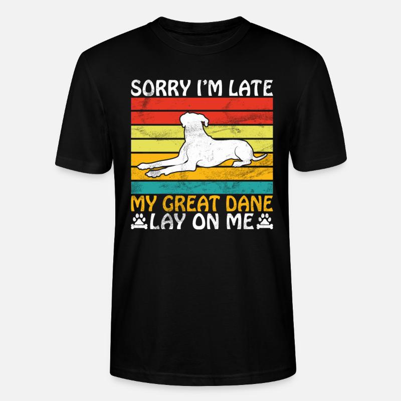 Great Dane Gifts - Stanley/Stella Unisex Bio-T-Shirt CRAFTER - Schwarz