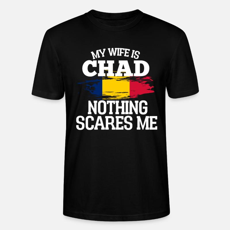 Chad Ehefrau - Stanley/Stella Unisex Bio-T-Shirt CRAFTER - Schwarz