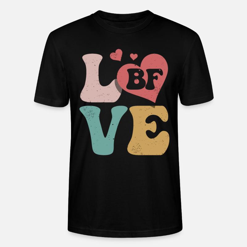 Freund BF - Stanley/Stella Unisex Bio-T-Shirt CRAFTER - Schwarz