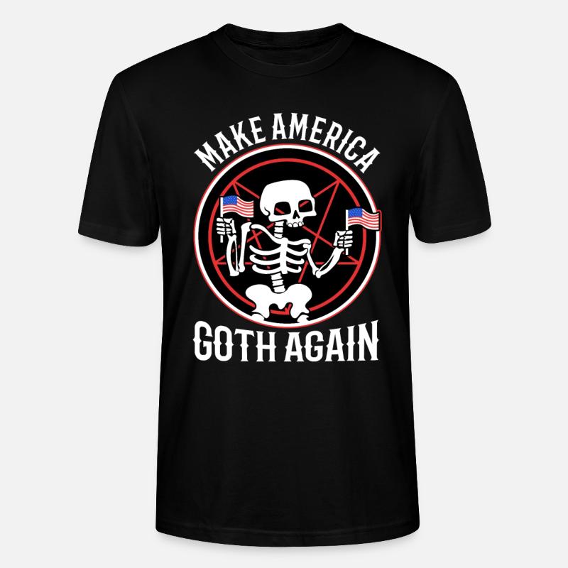 Make america goth again - Stanley/Stella Unisex Bio-T-Shirt CRAFTER - Schwarz