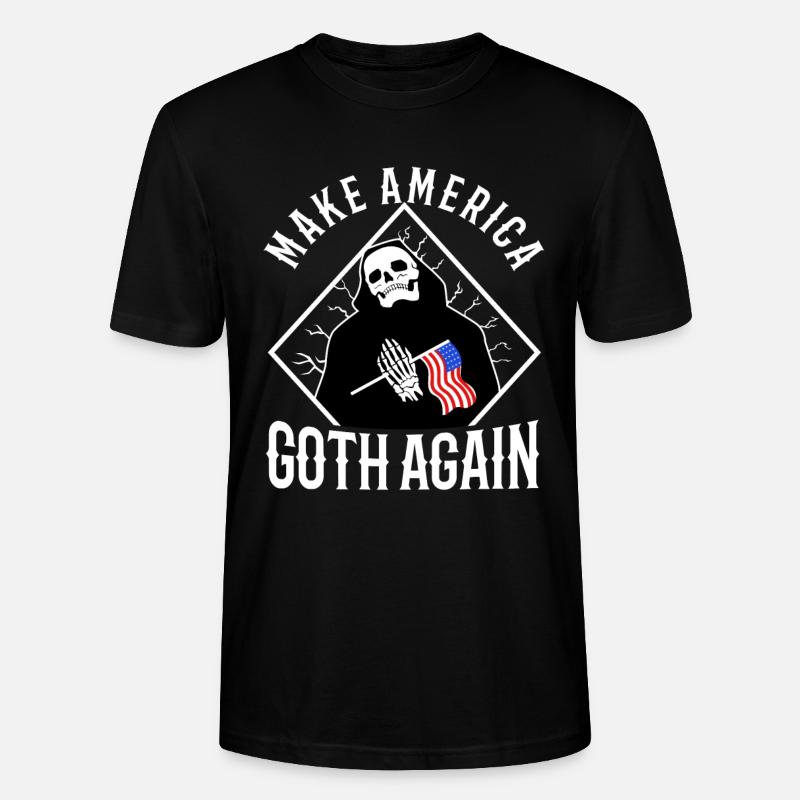 Make america goth again - Stanley/Stella CRAFTER Unisex Organic T-Shirt - black