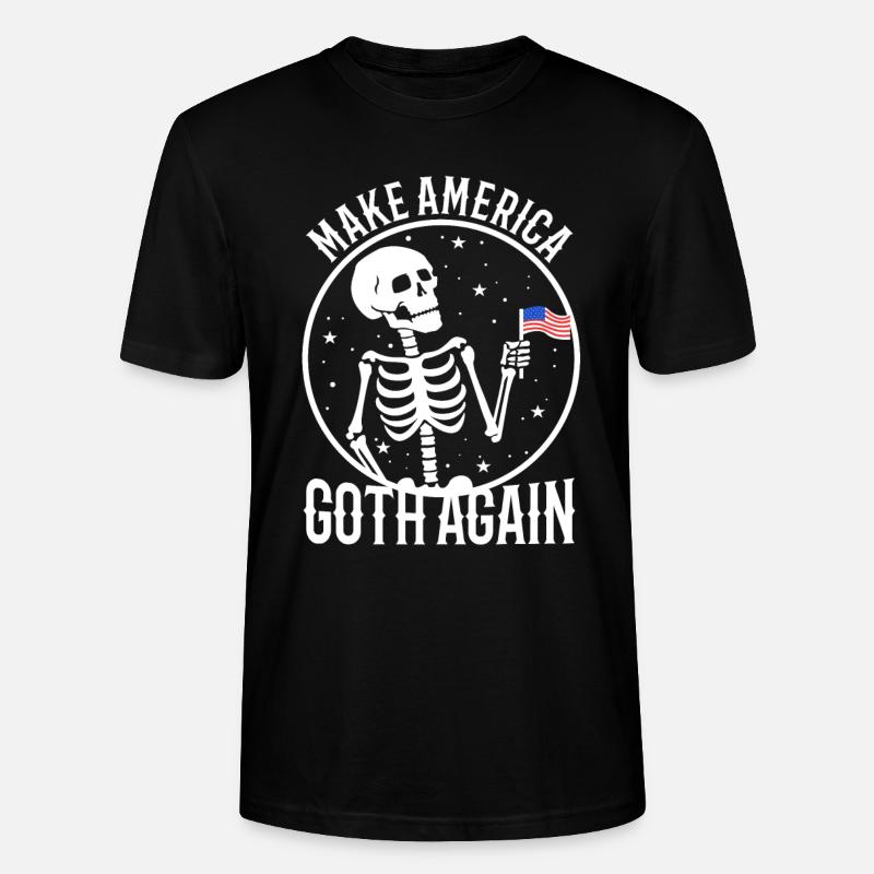 Make america goth again - Stanley/Stella CRAFTER Unisex Organic T-Shirt - black
