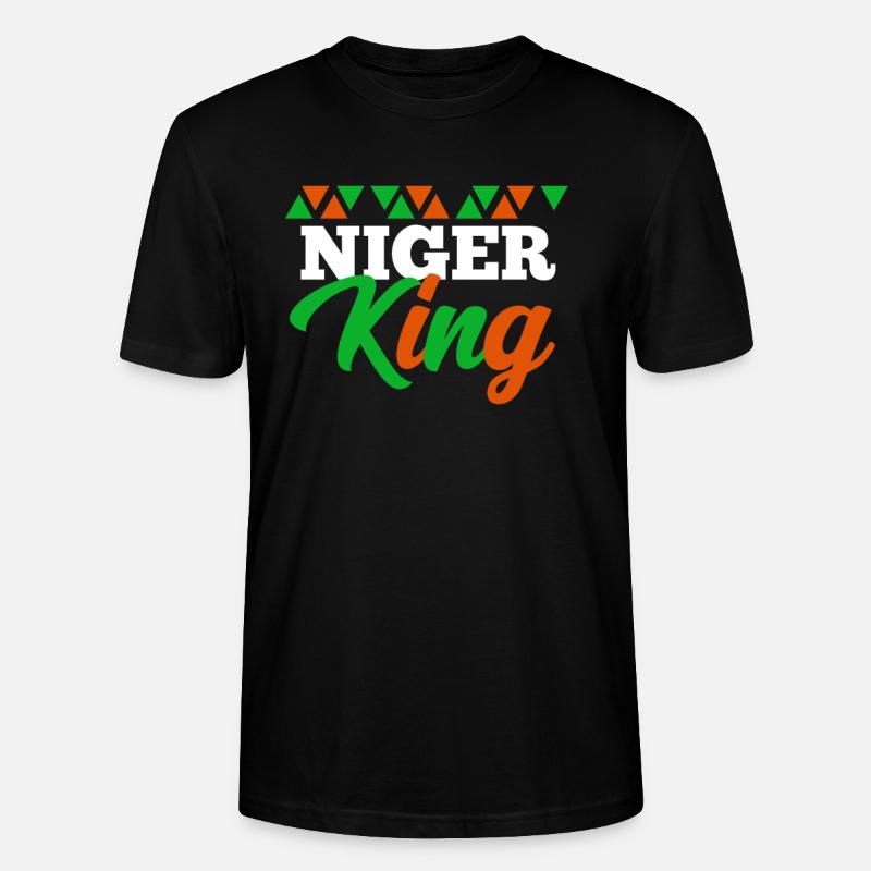 Niger - Stanley/Stella Unisex Bio-T-Shirt CRAFTER - Schwarz